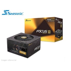 FOCUS - FUENTE DE PODER SEASONIC GM 750W 80 PLUS GOLD P/N: SSR-750FM