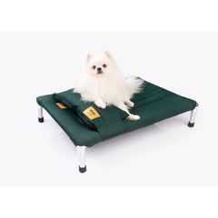 GENERICO - CAMA PARA PERRO TIPO HAMACA TALLA XL - VERDE + ALMOHADA GRATIS DE REGALO