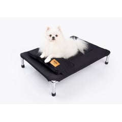 GENERICO - CAMA PARA PERRO TIPO HAMACA TALLA XL - NEGRO + ALMOHADA GRATIS DE REGALO