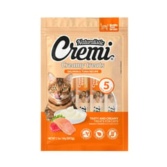 GENERICO - Snack para Gatos Naturalistic Cremi Salmón y Atún 60gr