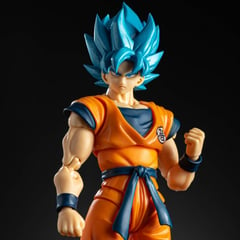 BANDAI - Dragon Ball Super SH Figuarts Super Saiyan God Goku Blue