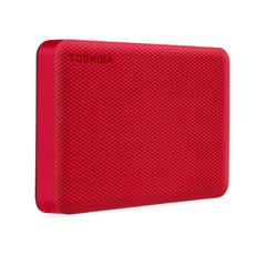 TOSHIBA - Disco Duro Externo Canvio Advance 2 TB Rojo