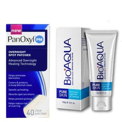 PANOXYL - PACK PARCHES PARA EL ACNE Y GEL LIMPIADOR ANTIACNE BIOAQUA