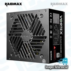 RAIDMAX - FUENTE DE PODER VORTEX 600W ATX 80 PLUS P/N: RX-600AC-V