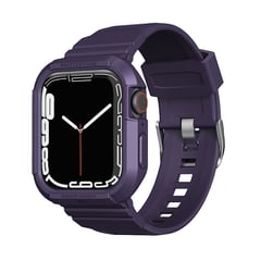 SPIGEN - Case Correa Rugged Armor Pro para Apple Watch 45mm44mm purpura