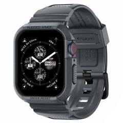 SPIGEN - Correa Case Rugged Armor Pro para Apple Watch 44-45 mm Gris