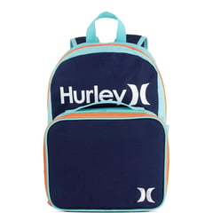 HURLEY - Set Mochila y Lonchera para niños Colorblock Azul