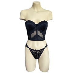 GENERICO - Lenceria Mujer - Set MORGAN Corset y truza