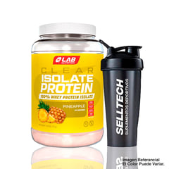 Proteína Lab Nutrition Clear Isolate Protein 100% Whey Pineapple 17lb + Shaker