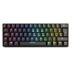 KROM - Teclado Mecánico Kluster Wireless 60 % Rgb Switch Red