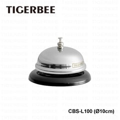 TIGERBEE - Timbre de servicio de Acero Inoxidable 10 cm