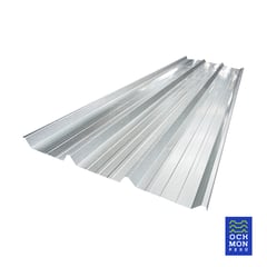 GENERICO - Techos Metalicos Aluzinc TR4 Natural 025mm de 105cm x 300cm de largo