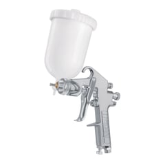 TRUPER - Pistola p/pintar gravedad LVMP vaso plástico, 1.4 mm