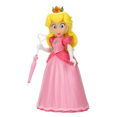 JAKKS PACIFIC - Super Mario Bros La Pelicula Peach con accesorio