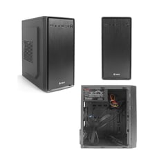 TEROS - Case TE-1029S Mini Tower Fuente 250W USB 2.0 USB 3.0 Audio HD