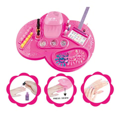 SPARKLE & GLITTER - Set Deluxe de Manicure para Niñas