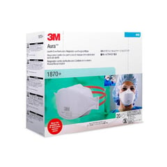 3M - Mascarilla N95 1870 AURA (Caja x 20 Und)