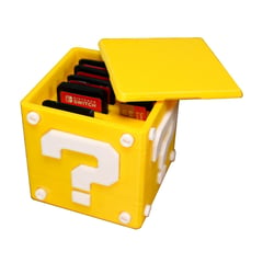 GENERICO - Caja Portajuegos Nintendo Switch, almacena: 10 Juegos Y 5 microSd