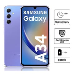 SAMSUNG - Galaxy A34 5g 128gb 6gb Awesome Graphite