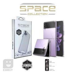 GENERICO - Case Space Transparente para Samsung Galaxy Z Flip 3