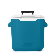 COLEMAN - Cooler 28QT Azul Ocean con ruedas