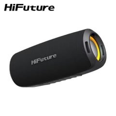 HIFUTURE - Gravity Negro Parlante Bluetooth TWS Iluminación RGB 8 Horas