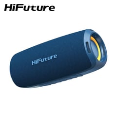 HIFUTURE - Gravity Azul Parlante Bluetooth TWS Iluminación RGB 8 Horas