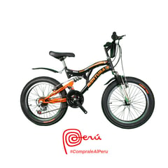 AVENTURA - Bicicleta Bike Doble Suspensión aro 20’’ unisex