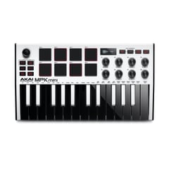 AKAI PROFESSIONAL - MPK Mini MK3 White Akai - Teclado controlados.