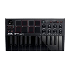 AKAI PROFESSIONAL - MPK Mini MK3 Black Akai - Teclado controlados.