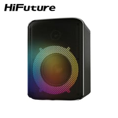 HIFUTURE - Event Negro Parlante Bluetooth Luces LED RBG Soporte 33° TWS