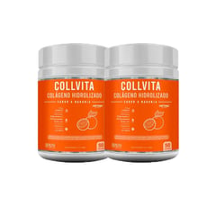 BEAUTY GLOW - Pack 02 Colágenos Hidrolizados Sabor Naranja - 500gr