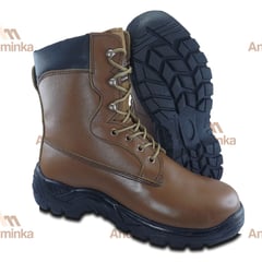 ANTAMINKA - Zapatos de seguridad BS24CAA ACERO Puro Cuero