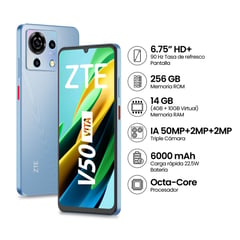 ZTE - V50 Vita 4+10 GB+256GB - BLUE