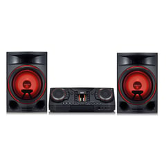 LG - Mini Componente CL87 2350 Watts BT, MP3, Karaoke, luces multicolor