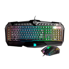 THERMALTAKE - KIT TECLADO Y MOUSE GAMING CHALLENGER P/N:KB-CPC-MBBRSP-01