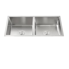 GENERICO - LAVADERO DE ACERO 2 POZA 81 X 48 RECTANGULAR R-INOX