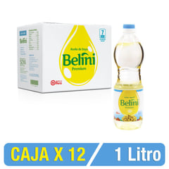 BELTRAN - Aceite De Soya Belini Premium 1 Lt Caja X 12 Uni