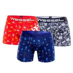 WESSEL - Boxer Pack W11 x3 Hombre