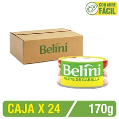 BELTRAN - Filete De Caballa En Aceite Belini 170G Caja X 24 Uni