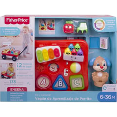 FISHER PRICE - - Vagón de Aprendizaje Perrito