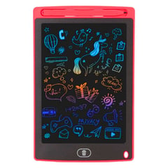 GENERICO - Tablet LCD 8,5 Pulg. para Dibujo Pizarra Didactica-Rojo