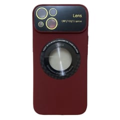 GENERICO - CASE PROTECTOR IPHONE 14 VINOTINTO