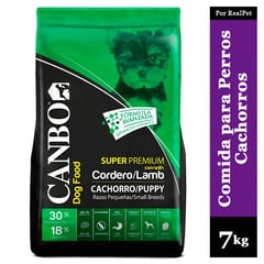 CANBO - Comida para Perros Cachorros Pequeños Cordero 7 kg