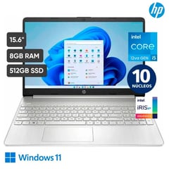 HP - Laptop 15-DY5000la Intel Core i5-1235U 8Gb 512Gb SSD Pantalla 156