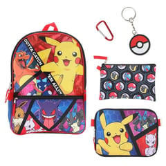 Mochila - Pokémon De 5 Piezas - Lonchera - Bioworld