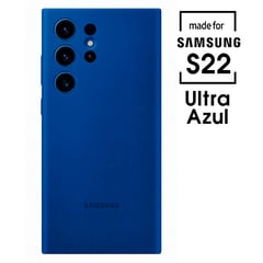 SAMSUNG - Silicone Case Para S22 Ultra Azul