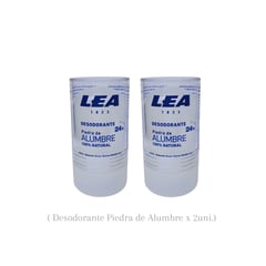 OEM - Desodorante Piedra de Alumbre 100% Natural x 2 unidades