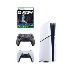 SONY - Consola Ps5 Slim Lectora de Discos + Mando Camuflado +EA Sports FC 24