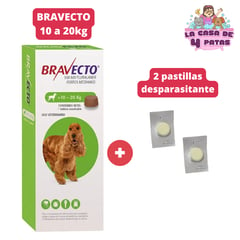 BRAVECTO - BRAVECTO10-20 ANTIPULGAS